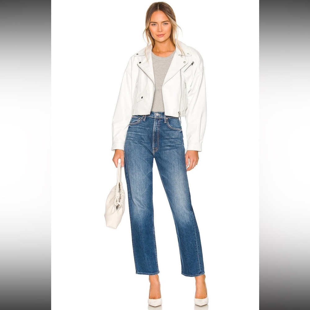 MOTHER Superior denim “High Waisted Study Hover” Sz 29